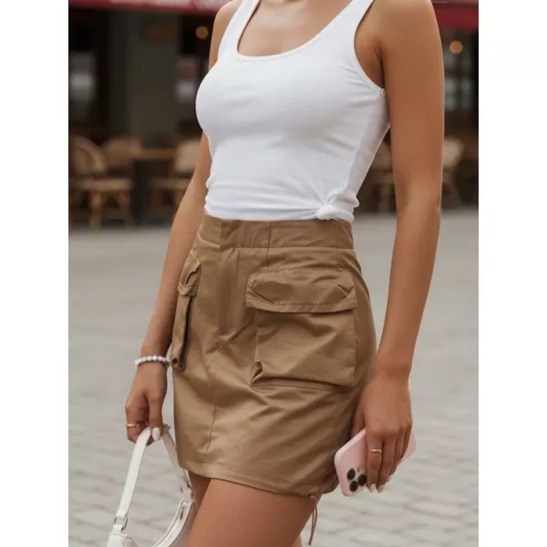  Damenrock DSTREET CY0440 KARAMELL 
