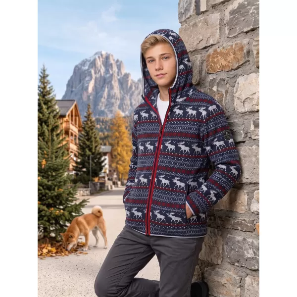  Warmer Kinderpullover ALPINE PRO NORESO MONDSCHEIN-OZEAN-VARIANTE PB 