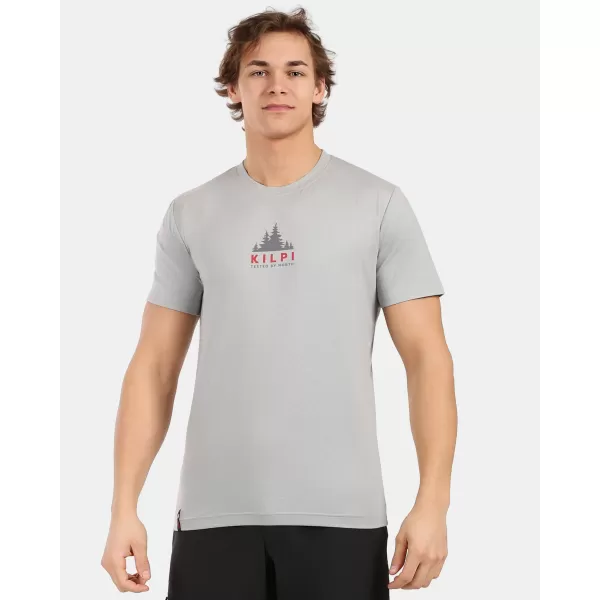  Funktions-T-Shirt für Herren KILPI LISMAIN-M 1M0302KI HELLGRAU 