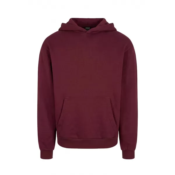  Herren-Sweatshirt URBAN CLASSICS TB6750-00606 BURGUND 
