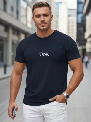 Herren-T-Shirt DSTREET NX5125R-NY DUNKELBLAU