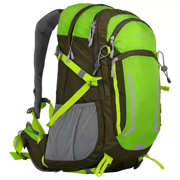  Outdoor-Rucksack ALPINE PRO PERME EFEUGRÜN 