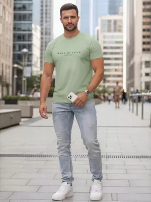 Herren-T-Shirt DSTREET NX5123R-MO GRÜN