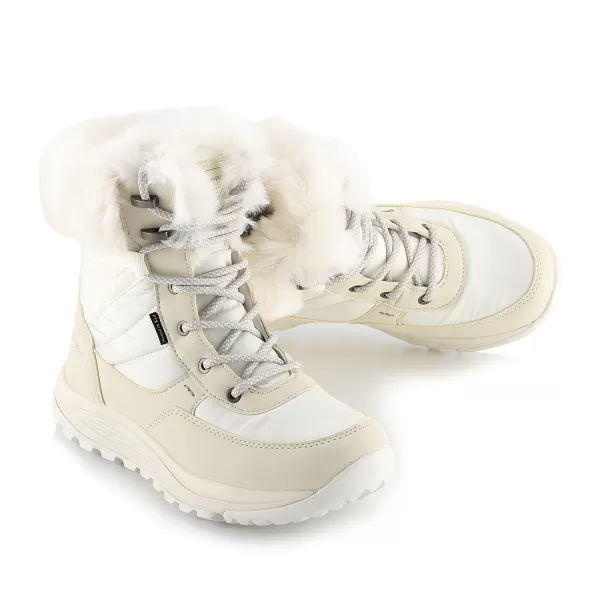  Winterstiefel für Damen ALPINE PRO UGANA CREME 