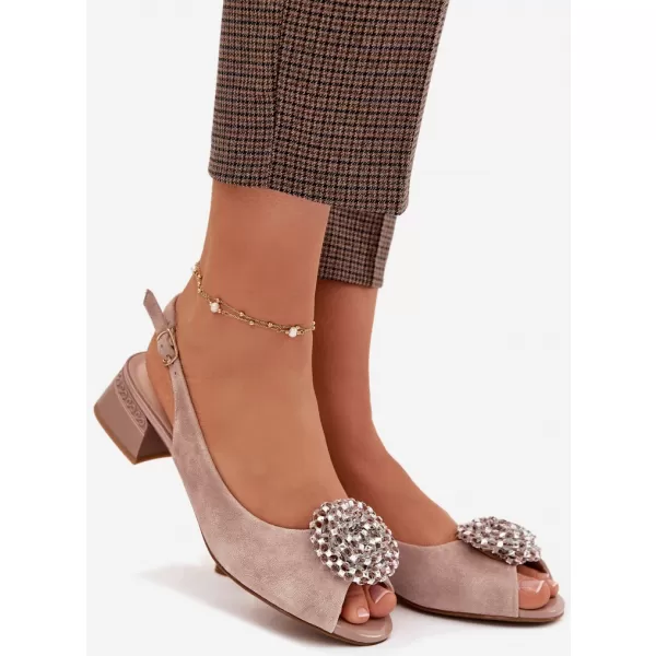  Damensandalen D&A 41955-19 BEIGE 