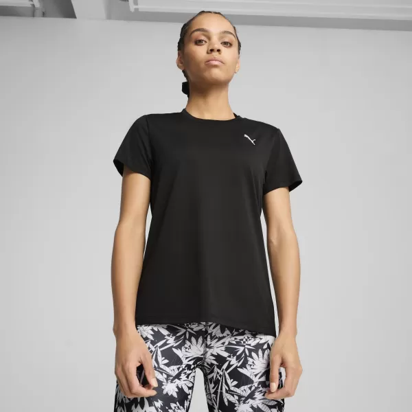  Damen-T-Shirt PUMA W TAD ESSENTIAL CREW TEE 52717701 PUMA SCHWARZ 