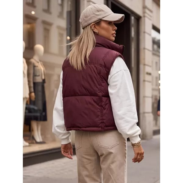  Damenweste DSTREET TY5971 BURGUND 