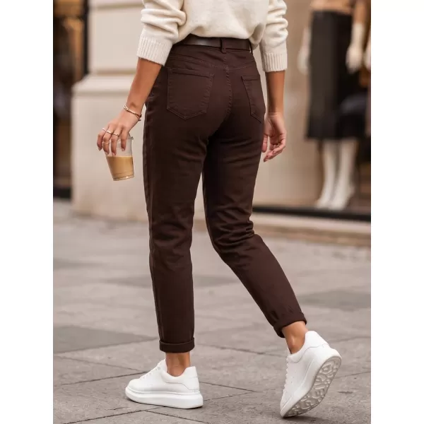  Damenhosen DSTREET UY3129 BRAUN 