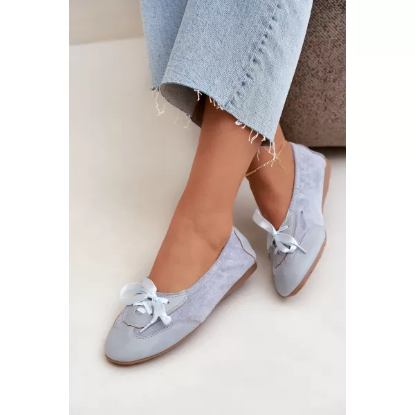  Ballerinas für Damen BOTO 8531 BLAU 