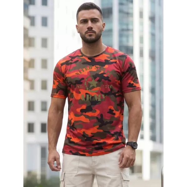  Herren-T-Shirt DSTREET NX2002R-OR-M ORANGE 