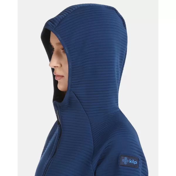  Fleece-Sweatshirt für Damen KILPI TANALI-W 1L0202KI DUNKELBLAU 