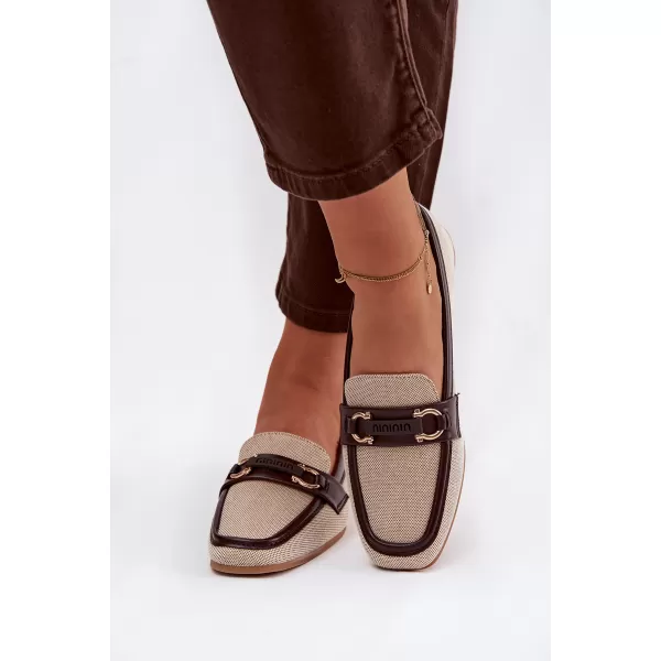  Damenmokassins BOTO H8-515 LEINEN 