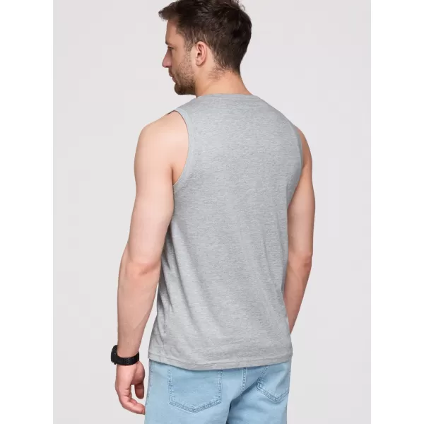  Herren-Tanktop OMBRE OM-TSBT-0272 GRAUE MELANGE 