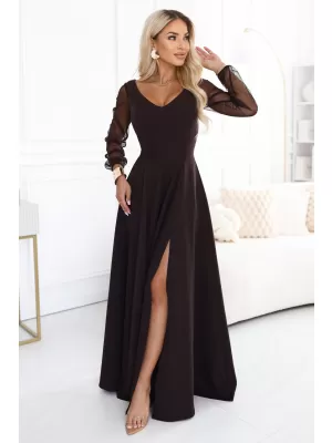 Kleid NUMOCO 640-8 SCHOKOLADENBRAUN