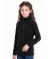 Fleece-Sweatshirt für Kinder ALPINE PRO SIUSO 4 SCHWARZ