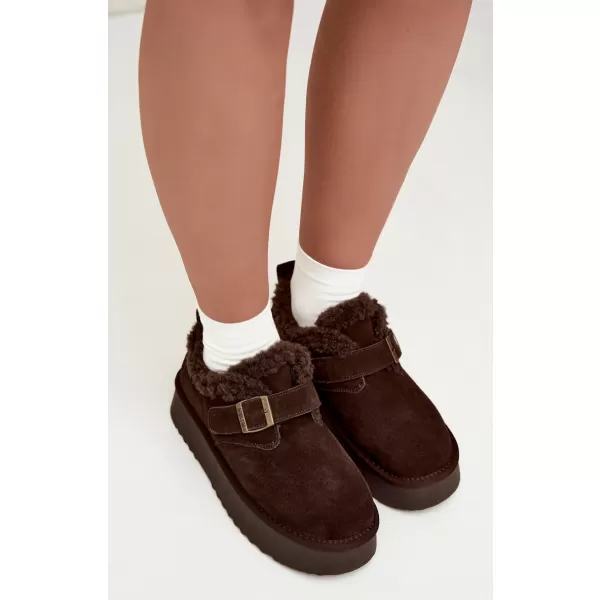  Schneemänner für Frauen BIG STAR SHOES UU274319 BRAUN/BEIGE 