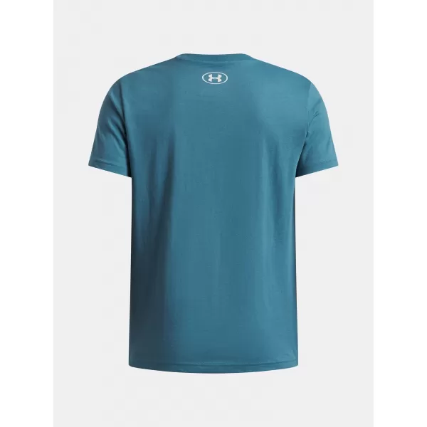  T-Shirt für Jungen UNDER ARMOUR B SPORTSTYLE LC SS 1389962-466 BLAU 