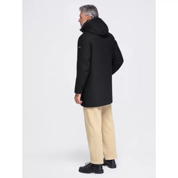  Herrenparka OMBRE OM-COWC-0161 SCHWARZ 