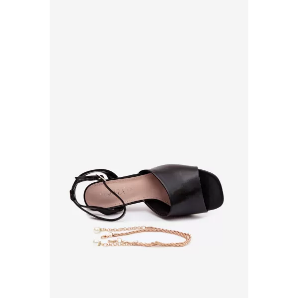 Damensandalen VINCEZA 62297 SCHWARZ 