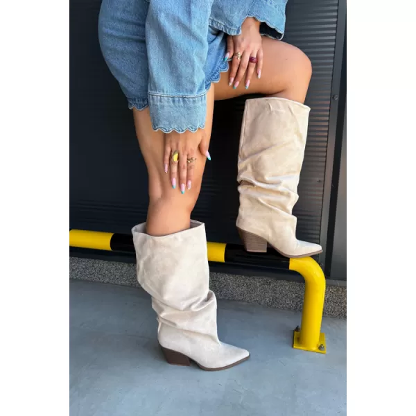  Damenstiefel BOTO 2580A-1 BEIGE 