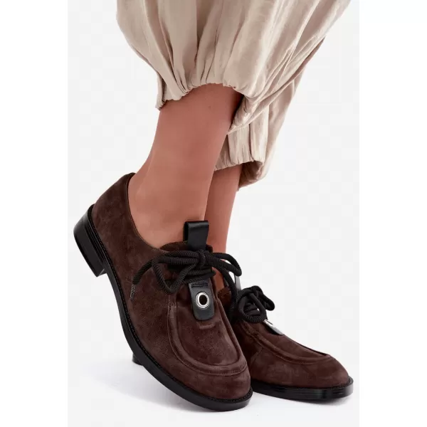  Damen-Stiefeletten D&A CR62-3460 KAFFEE 