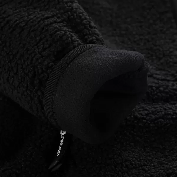  Warmes Kinder-Sweatshirt ALPINE PRO FERADO 3 SCHWARZ 