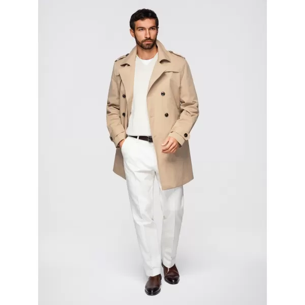  Herrenmantel OMBRE OM-COLC-0146 BEIGE 