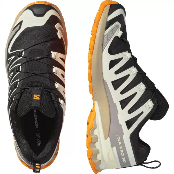  Herrenschuhe SALOMON XA PRO 3D V9 GORE-TEX L47881900 SCHWARZ/VANILLEEIS/KURKUMA 