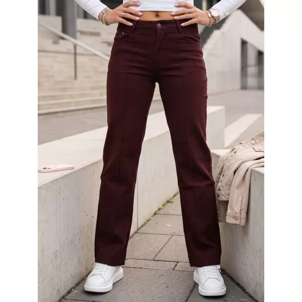  Damenhosen DSTREET UY3090 ROT 