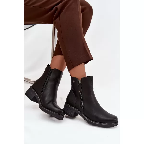  Damen-Stiefeletten EVENTO 24BT02-7992 SCHWARZ 