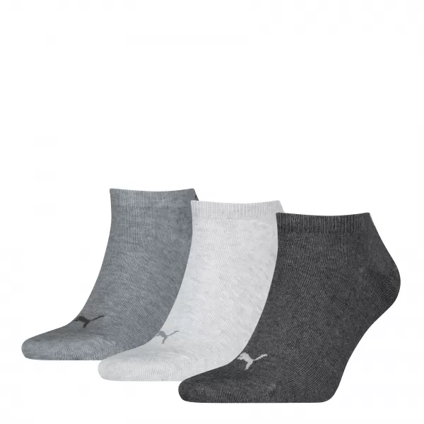  Socken PUMA UNISEX SNEAKER PLAIN 3P 93862416 ANTHRAZIT/L MELGRAU/M MELGRAU 