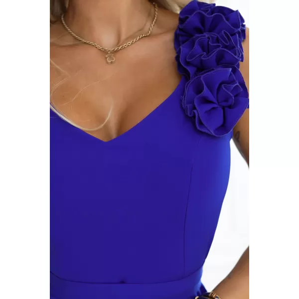  Damenkleid NUMOCO 643-8 KORNBLUMENBLAU 