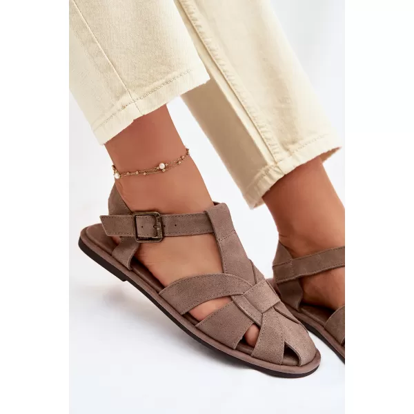  Damensandalen BIG STAR SHOES TT274250 BEIGE 