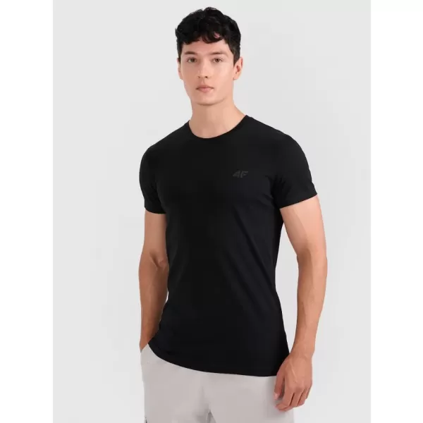  Herren-T-Shirt 4F RMM00TTSHM3248 TIEFSCHWARZ 