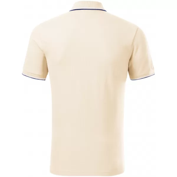  Herren-T-Shirt mit Kragen MALFINI FOCUS 232 MANDEL 
