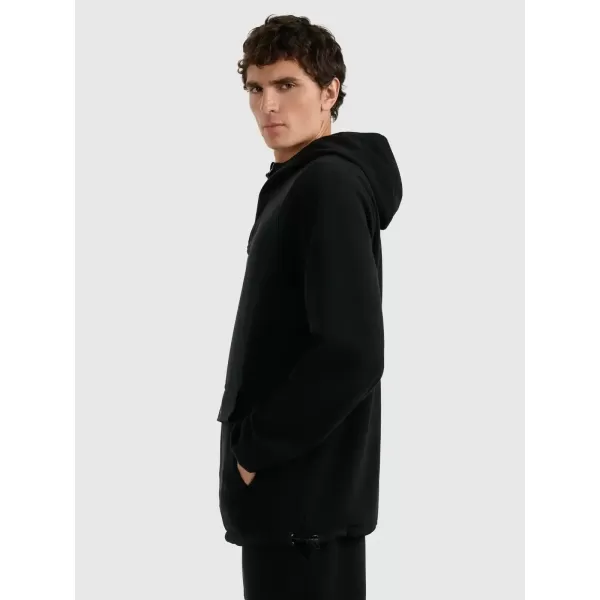  Herren-Sweatshirt 4F WAW25TSWSM1947 TIEFSCHWARZ 