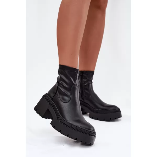  Damen-Stiefeletten BOTO 9670A LILA 
