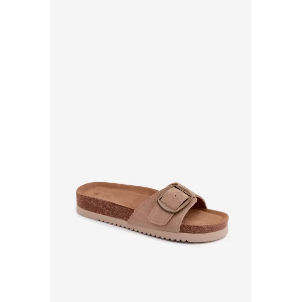  Damenhausschuhe BOTO 2833 KHAKI 