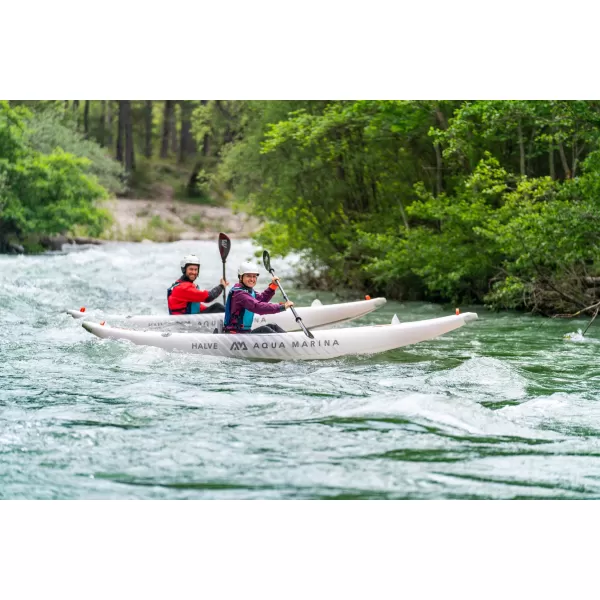  Kajak AQUA MARINA Halve WEIß 
