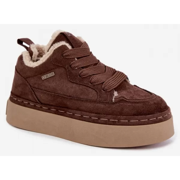  Damenschuhe BIG STAR SHOES UU274188 BRAUNE/BEIGE SCHATTEN 