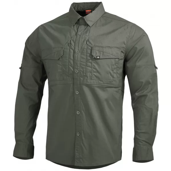  Herrenhemd PENTAGON PLATO SHIRT K02019 TARNGRÜN 