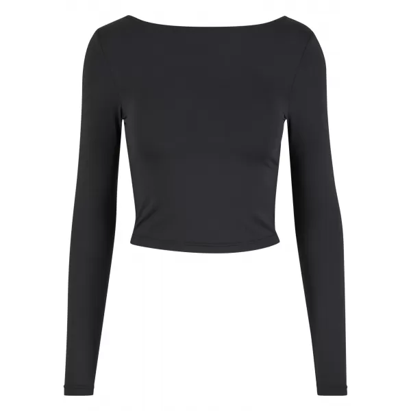  Damen-T-Shirt URBAN CLASSICS TB7721 SCHWARZ 