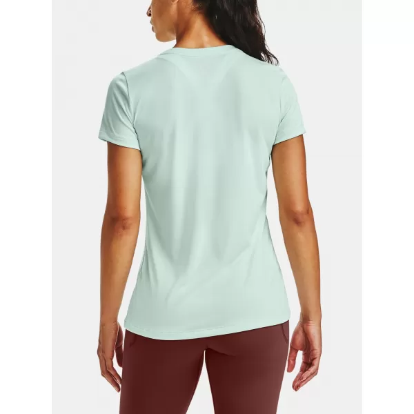  Damen-T-Shirt UNDER ARMOUR TECH TWIST GRAPHIC LU SSC 1356304-403 BLAU 
