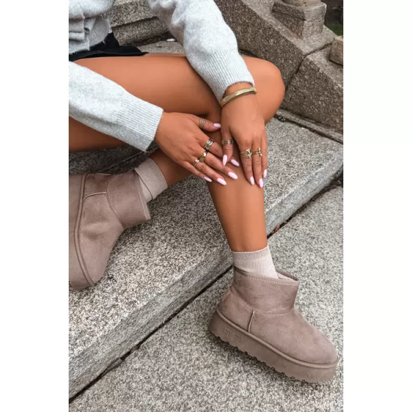  Schneemänner für Frauen BIG STAR SHOES UU274224 BEIGE 