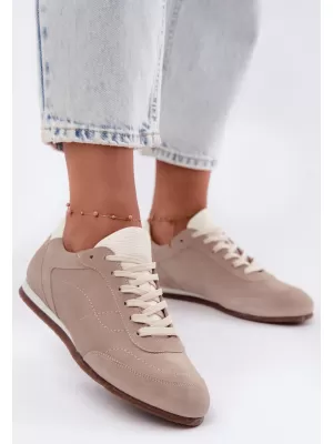 Damen-Sneaker ZAZOO N1414/528/1098 BEIGE