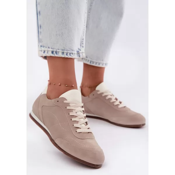  Damen-Sneaker ZAZOO N1414/528/1098 BEIGE 