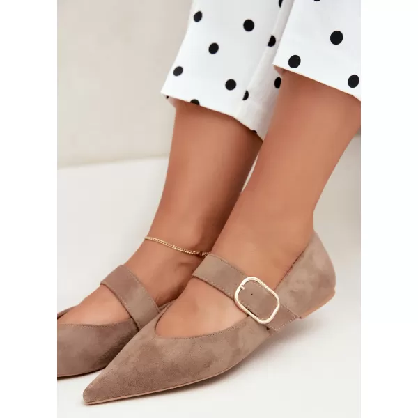  Ballerinas für Damen BOTO CH943 GOLD 