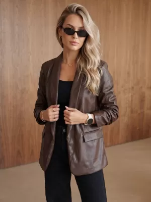 Damenjacke DSTREET PY0165 BRAUN