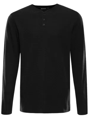 Herren-T-Shirt ALPINE PRO THERMAL SCHWARZ