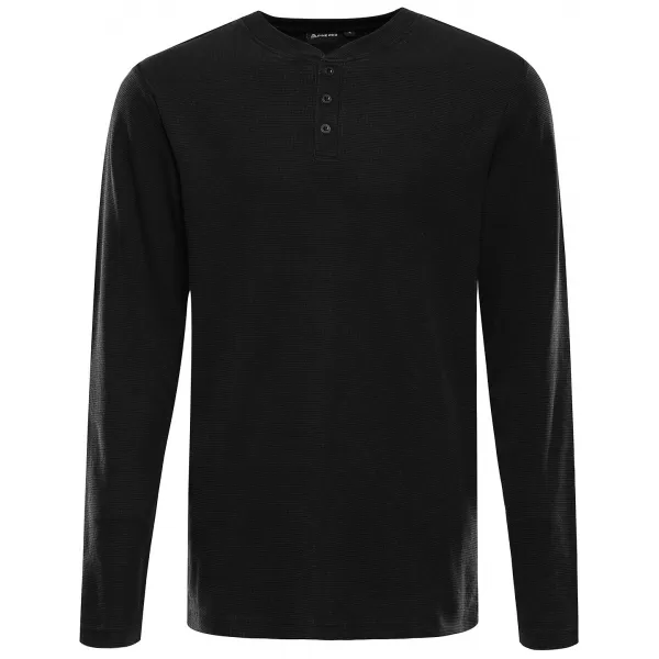  Herren-T-Shirt ALPINE PRO THERMAL SCHWARZ 
